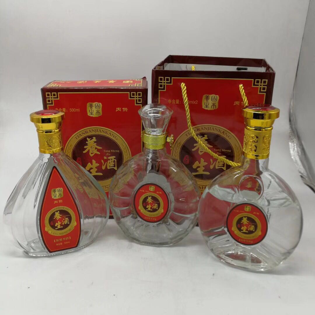 酒瓶-8養(yǎng)生酒套裝，酒瓶生產(chǎn)廠家